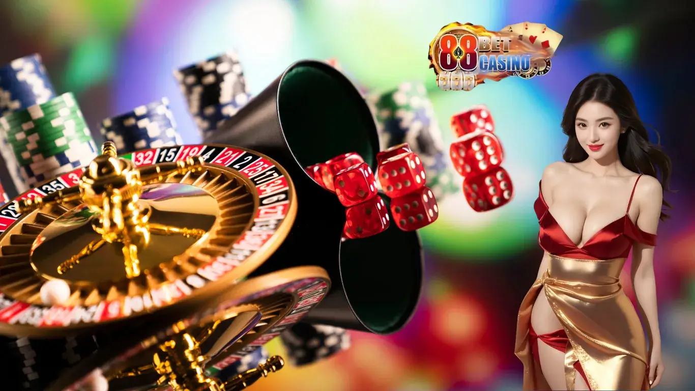 Sự đa dạng đến từ hệ thống game Casino Online 88Bet